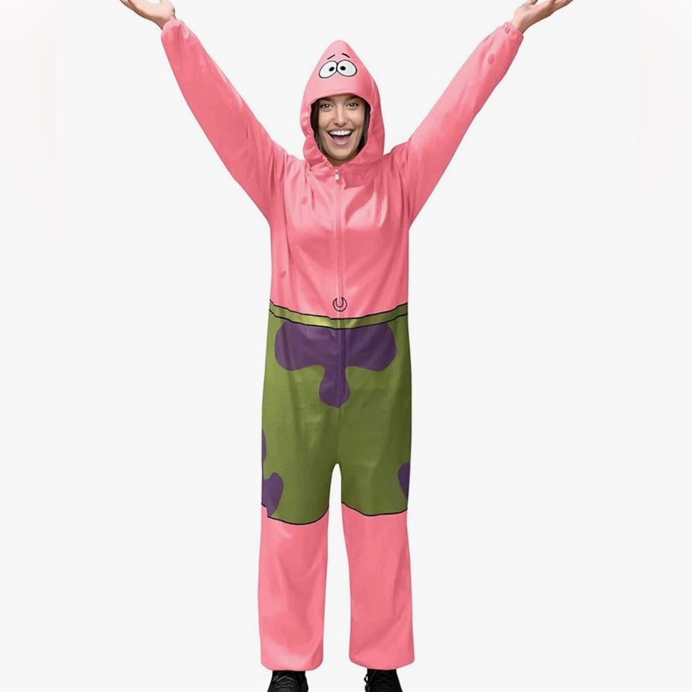 Nickelodeon Patrick Star union suit onesie pajamas size s/m